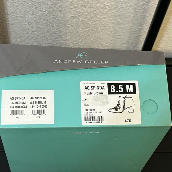 Andrew Geller, Open-Toe Booties - Picture 7 of 9